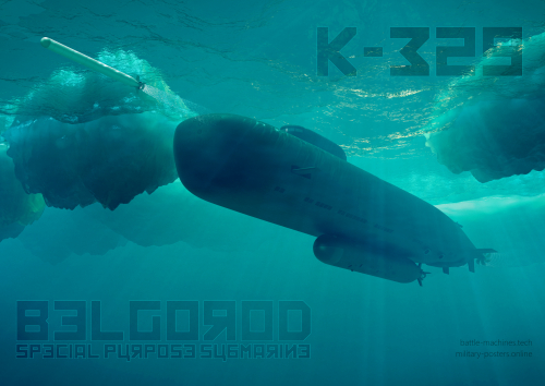 K-239 Belgorod Underwater - Poster